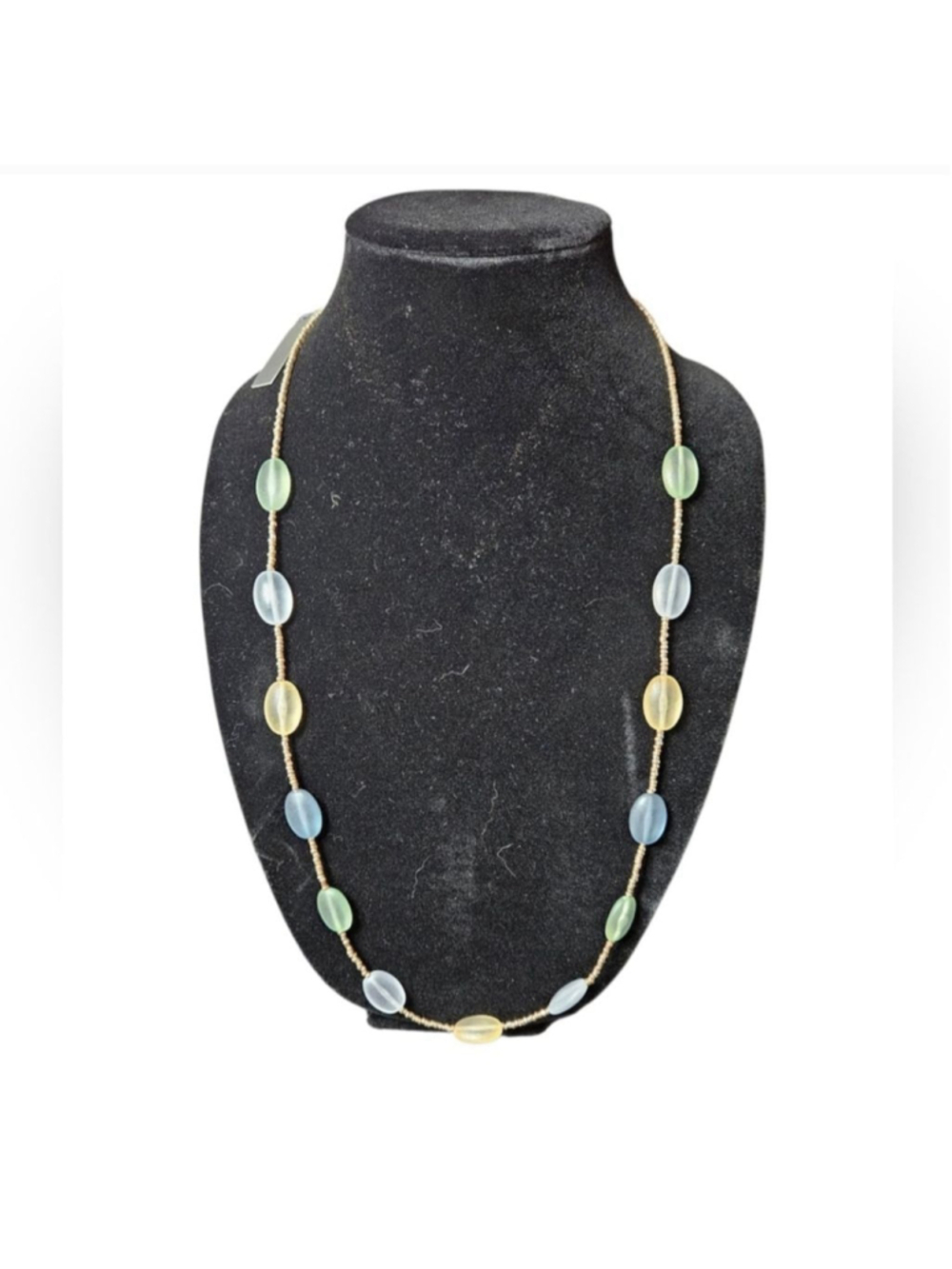 Avenue Multicolor Gold Beaded Necklac